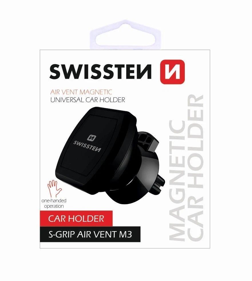 Laikiklis Swissten S-Grip M3 juodas