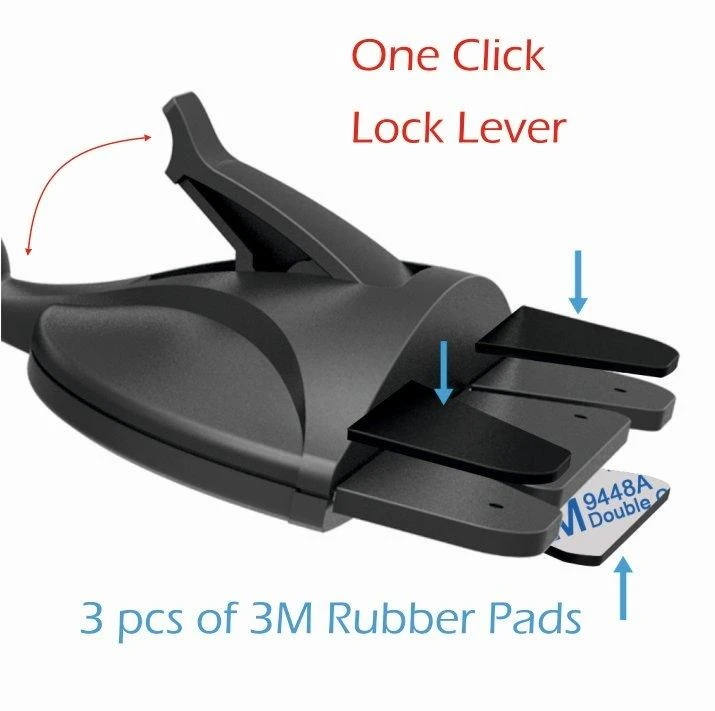 Swissten S-Grip M5-CD1 universalus automobilinis CD / radijo laikiklis planšetiniams kompiuteriams / telefonams / GPS