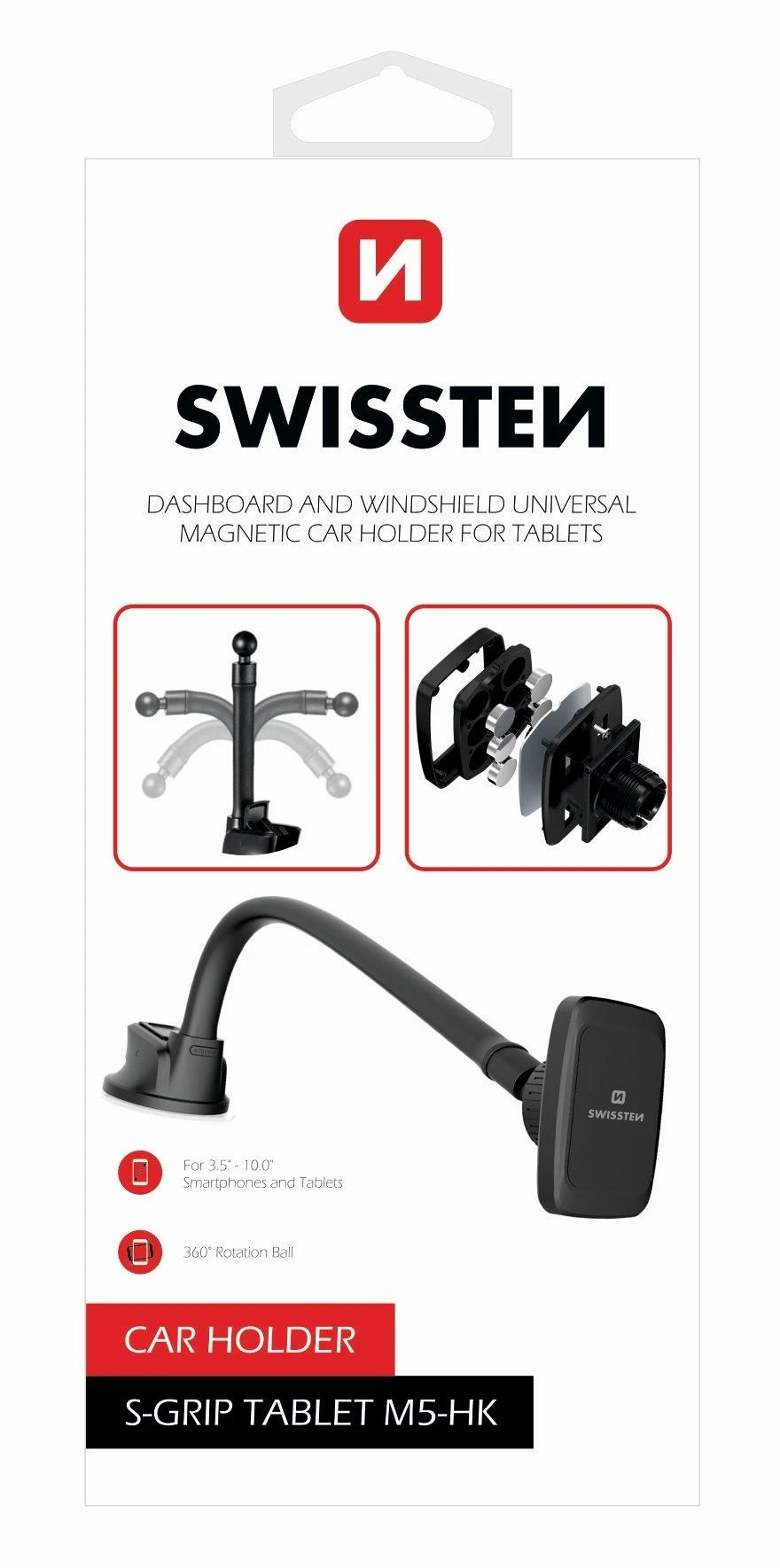 Swissten UCHWYT NA Planšetė S-GRIP M5-HK universalus