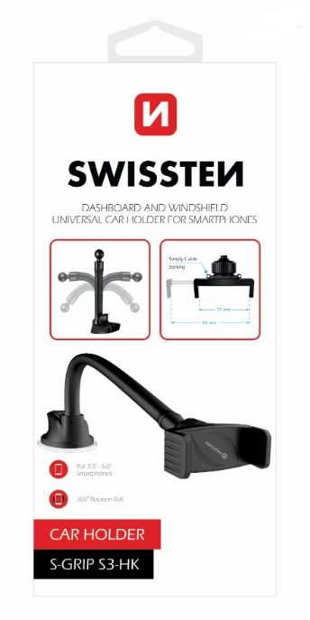 Swissten UCHWYT UNIWERSALNY S-GRIP S3-HK universalus