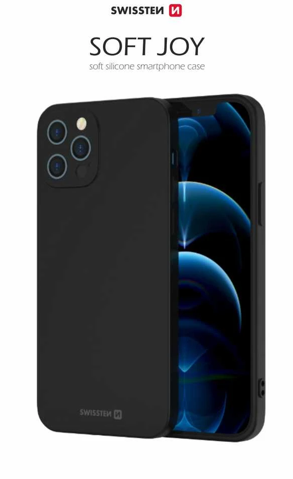 Swissten „Soft Joy“ silikoninis dėklas, skirtas „Apple iPhone 15 Pro Max“.
