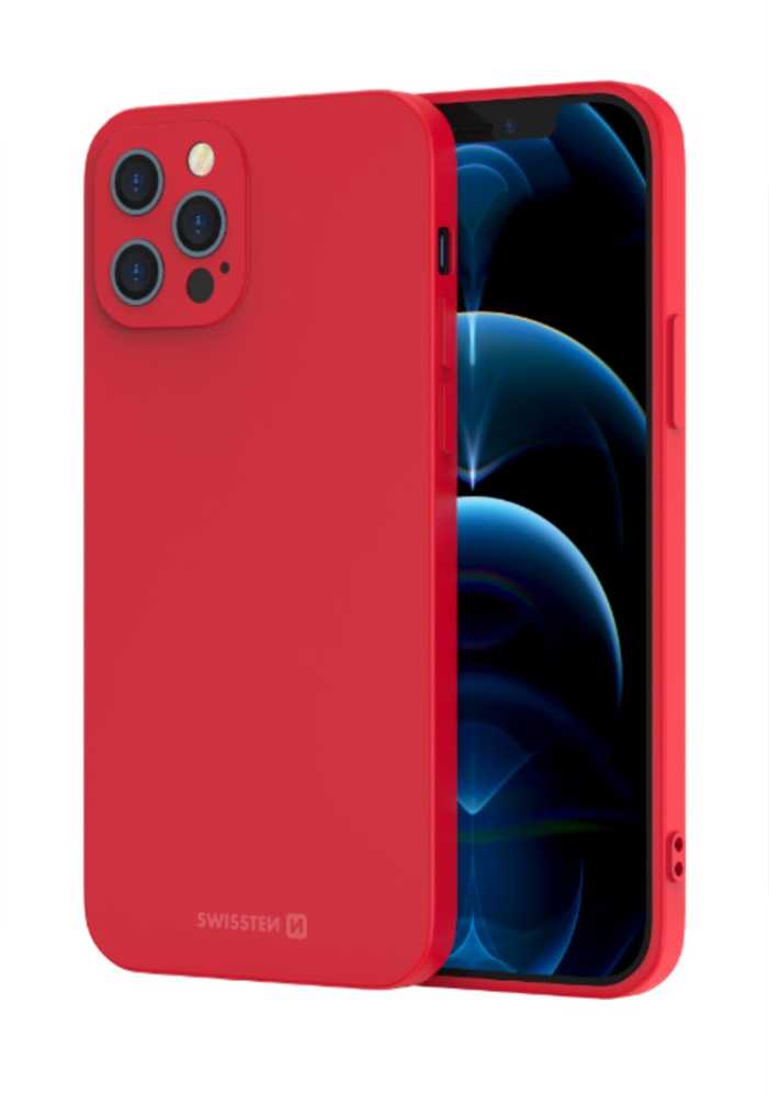 Swissten Soft Joy Dėklas, skirtas iPhone 14 Pro Raudona