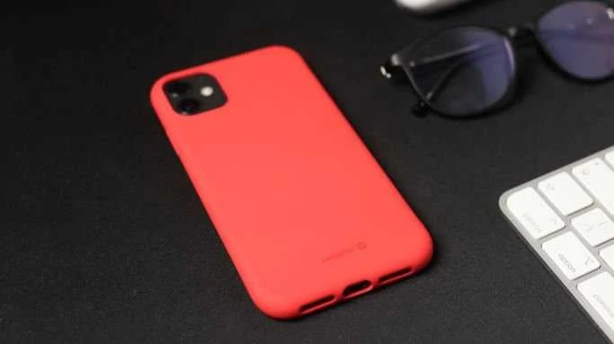 „Swissten“ „Soft Joy“ dėklas „iPhone 16 Plus“ – red.