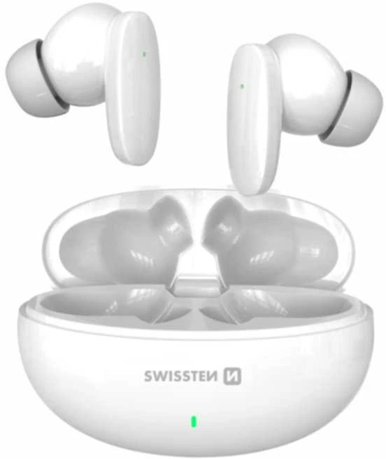 Ausinės SWISSTEN SONIC TWS baltas