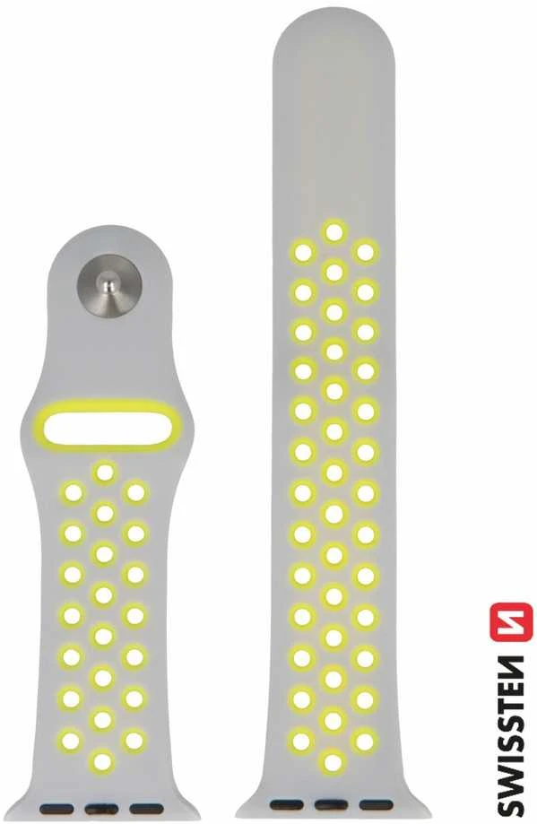 Swissten Sport silikoninė apyrankė, skirta Apple Watch 38/40 mm
