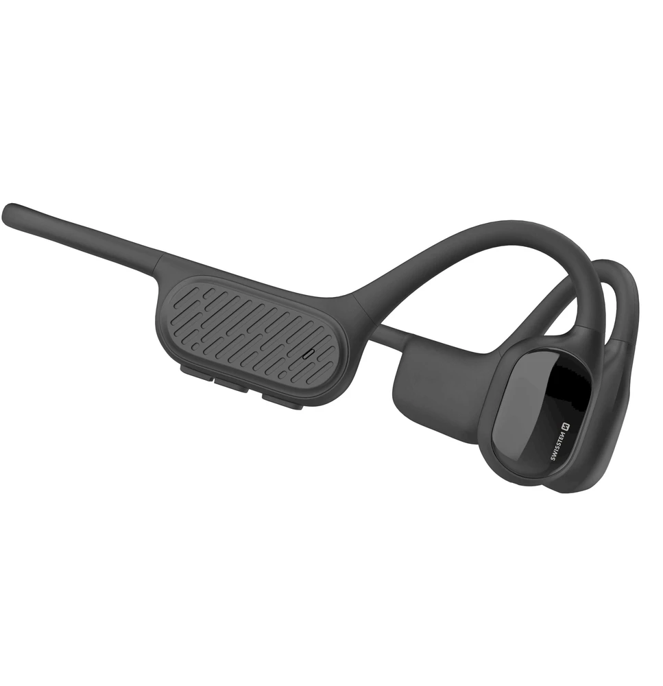 Swissten Kaulinio laidumo Bluetooth plaukimo ausinės (8GB)