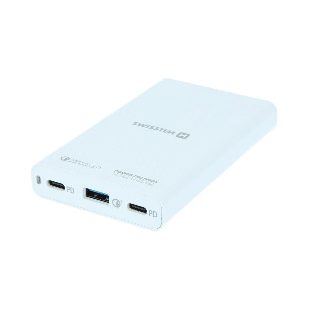 Įkroviklis Swissten 1x USB-A 2x USB-C 3 A (22013345)