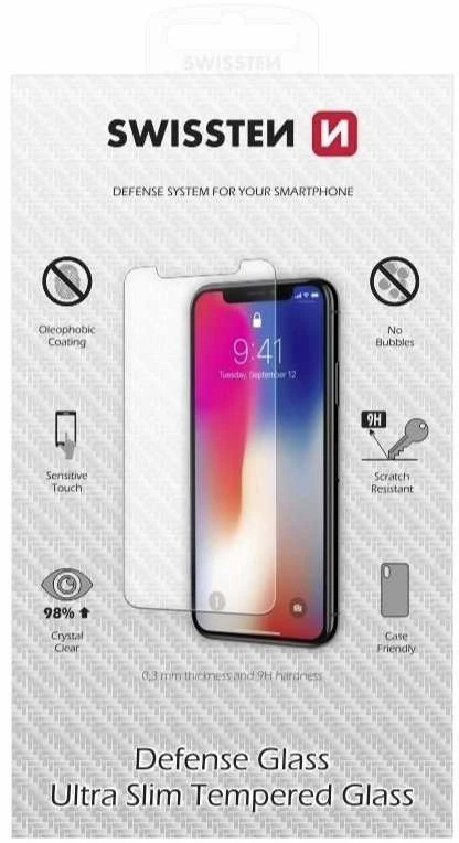 SWISSTEN Apsauginis grūdintas stiklas 2.5D, skirtas SAMSUNG GALAXY A15