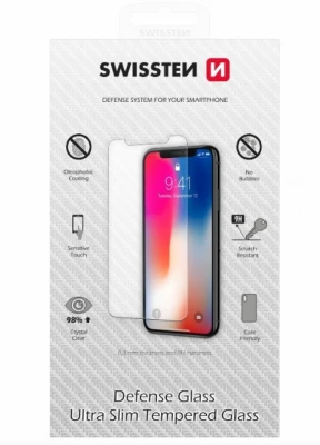 SWISSTEN Apsauginis grūdintas stiklas 2.5D, skirtas SAMSUNG GALAXY A55