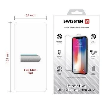 „Swissten“ itin plonas grūdinto stiklo „Premium 9H“ ekrano apsauginis stiklas „Samsung Galaxy A21s“