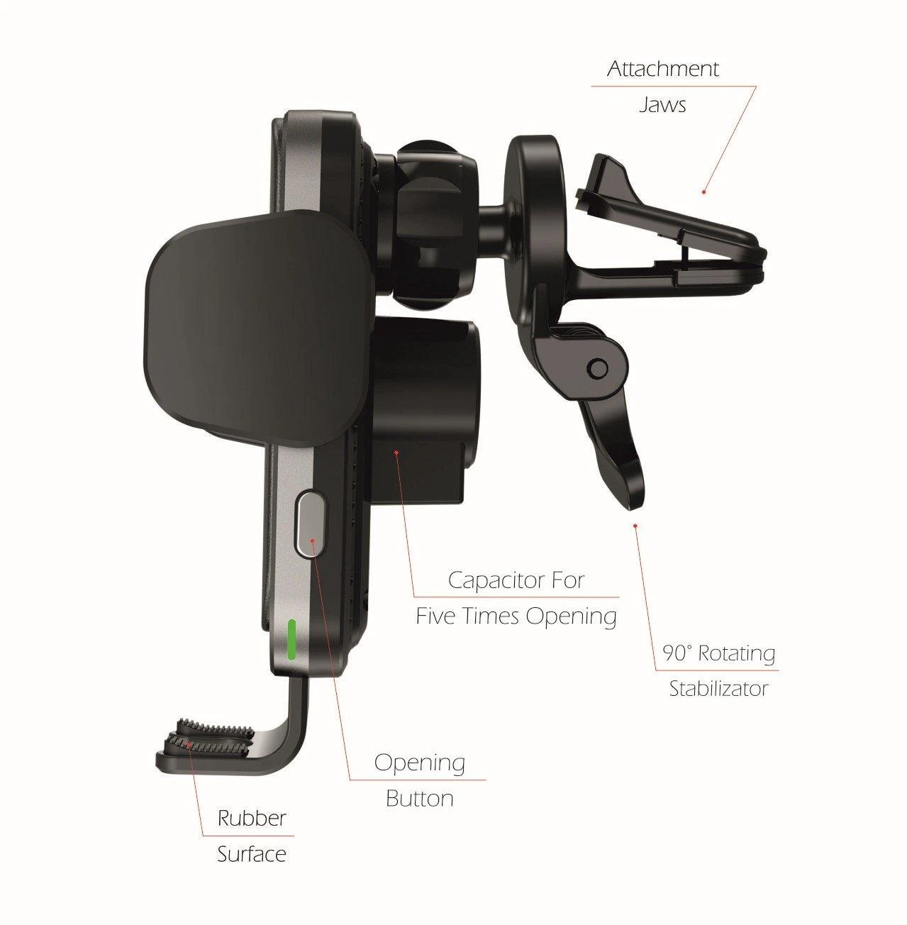 SWISSTEN S-GRIP W2-AV5 juoda