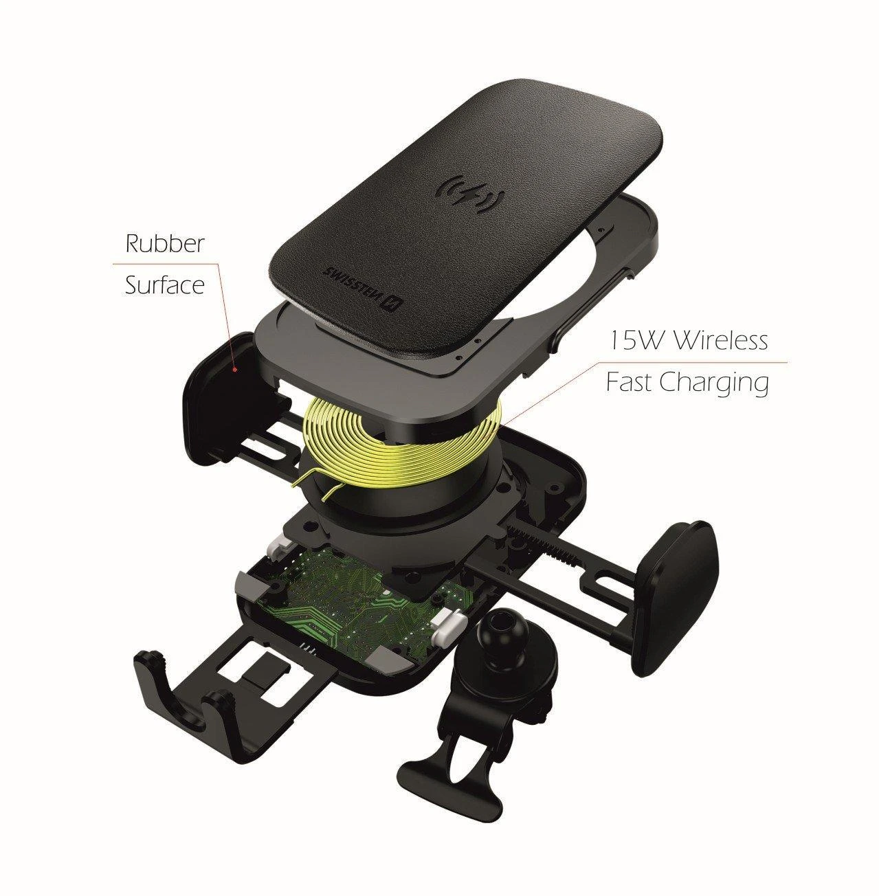 SWISSTEN S-GRIP W2-AV5 juoda