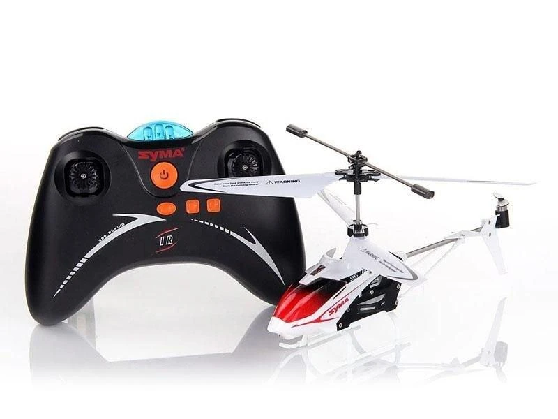 SYMA S5 sraigtasparnis su giroskopiniu stabilizatoriumi / LED / Raudonas