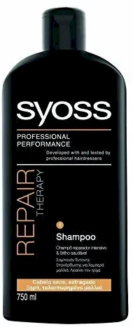 Syoss Atstatomasis Therapy Šampūnas atkuriamasis šampūnas sausiems ir pažeistiems plaukams, 500 ml