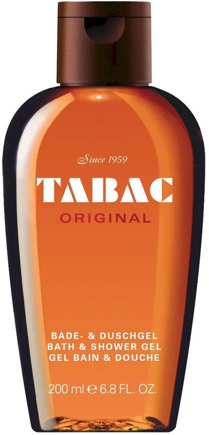 Tabac Original Moisturizes Cleanses Refreshes Dušo želė All Skin Types, 200 ml