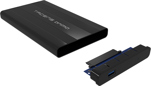Kietasis diskas Tacens Anima AHD1 USB 3.0 2.5'' HDD Case