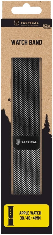 Tactical 333 Loop Magnetic Stainless Steel apyrankė skirta Apple Watch 1/2/3/4/5/6/7/8/9/SE 38/40/41mm juodos spalvos