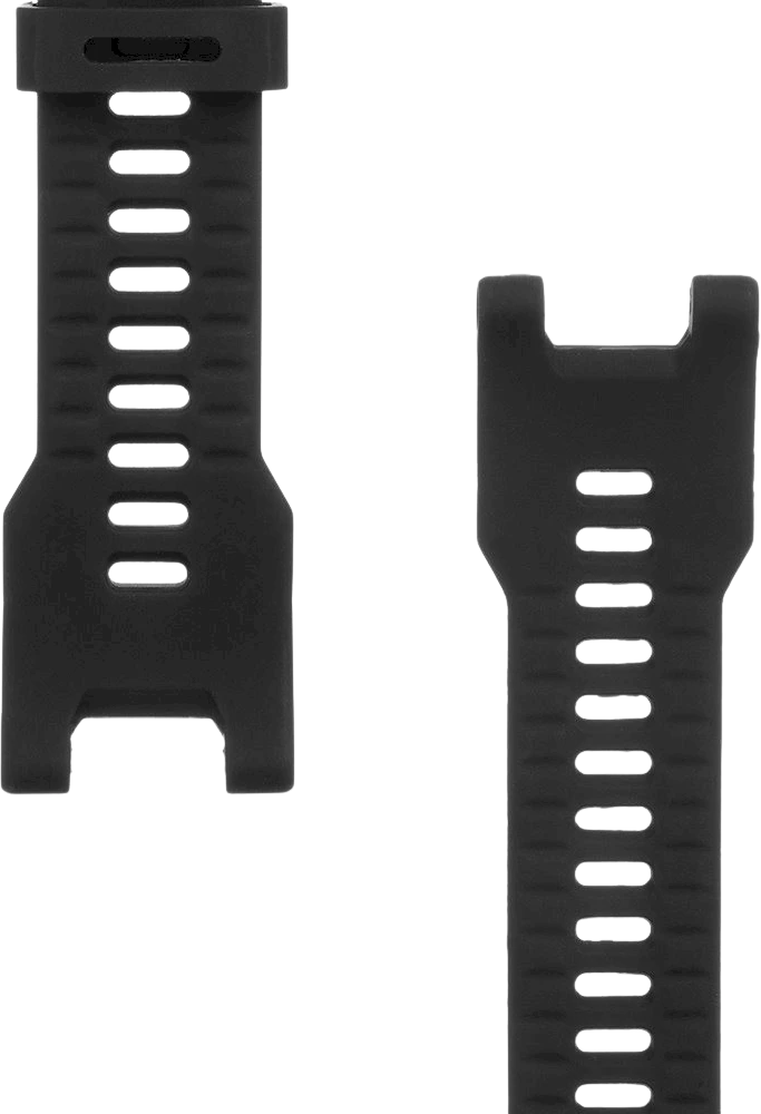 Tactical 606 silikoninė apyrankė skirta Amazfit T-Rex/T-Rex Pro juodos spalvos