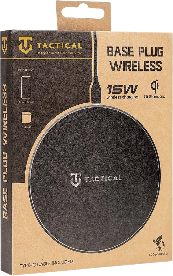 Tactical Base Plug Wireless belaidis Qi įkroviklis 15W