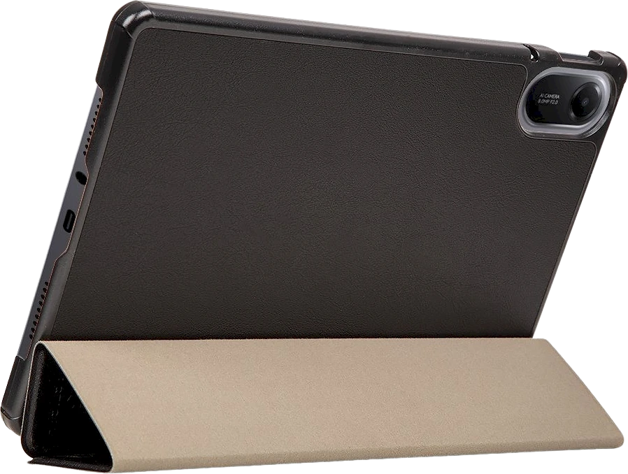 Tactical Book Tri Fold dėklas skirtas Xiaomi Redmi Pad 2 juodos spalvos