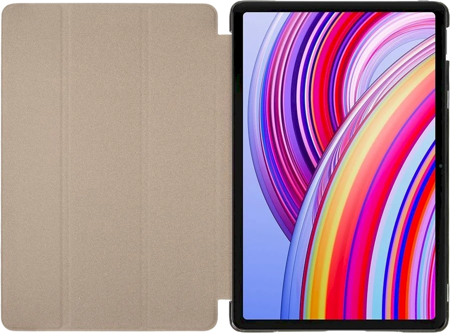 Tactical Book Tri Fold dėkals skirtas Xiaomi Redmi Pad Pro juodos spalvos