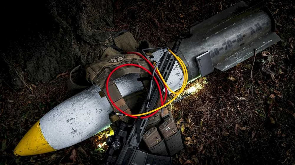 Tactical Fat Man 2.0 kabelis USB-A/USB-C 1m raudonos spalvos