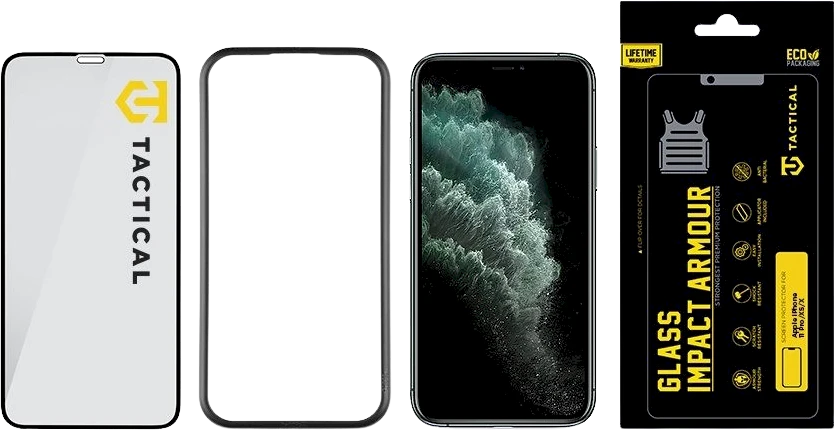 Tactical Apsauginis stiklas Impact Armour skirtas Apple iPhone 11 Pro/XS/X
