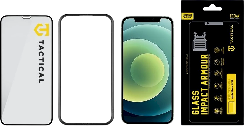 Tactical apsauginis stiklas Impact Armour skirtas Apple iPhone 11/ XR