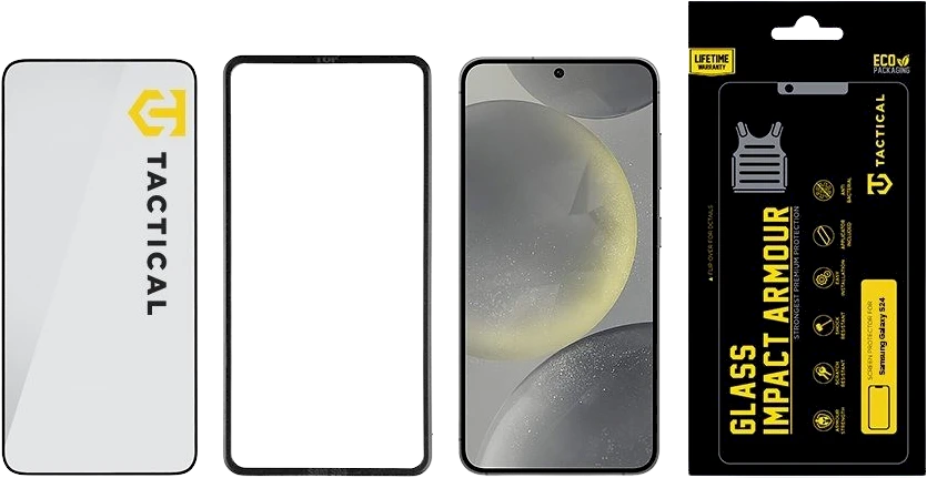 Tactical apsauginis stiklas Impact Armour skirtas Samsung Galaxy S24