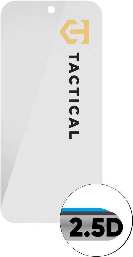 Tactical Apsauginis stiklas Shield 2.5D skirtas Google Pixel 10 Pro XL Clear