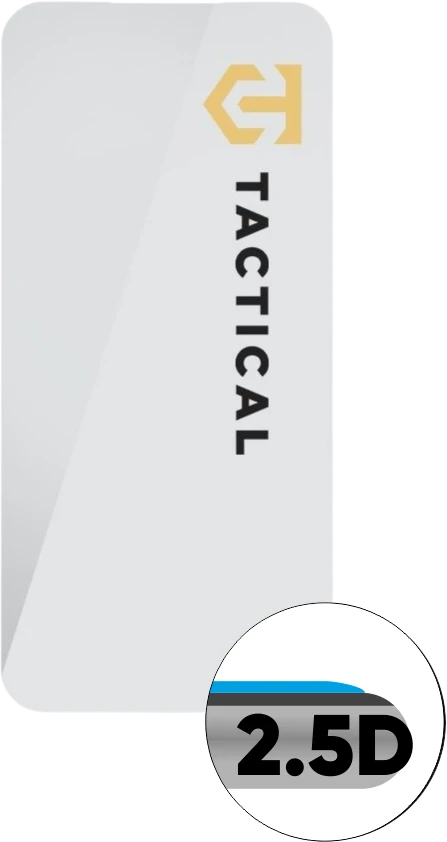 Tactical apsauginis stiklas Shield 2.5D skirtas Samsung Galaxy A54 5G skaidrus