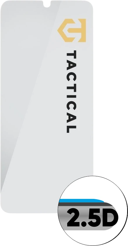 Tactical apsauginis stiklas Shield 2.5D skirtas Xiaomi Redmi A3 2024 skaidrus