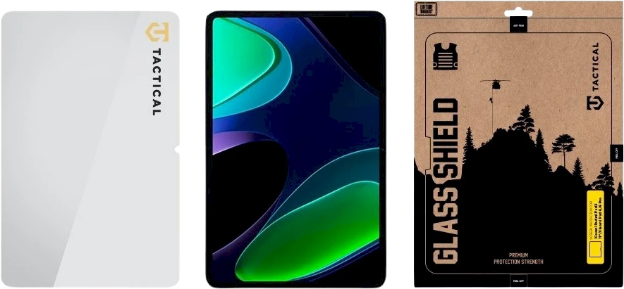 Tactical Apsauginis stiklas Shield skirtas Xiaomi Redmi Pad 2 11"/Xiaomi Pad 6/6 Pro Clear