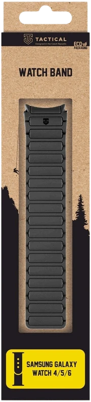 Tactical MagBand 20mm apyrankė skirta Samsung Galaxy Watch 4/5/6/7/FE juodos spalvos