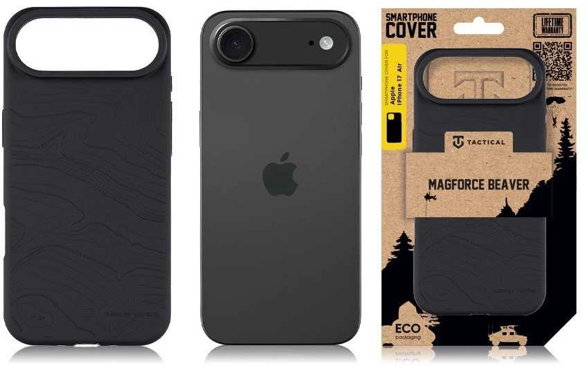 Tactical MagForce Beaver dėklas skirtas Apple iPhone 17 Air Asphalt