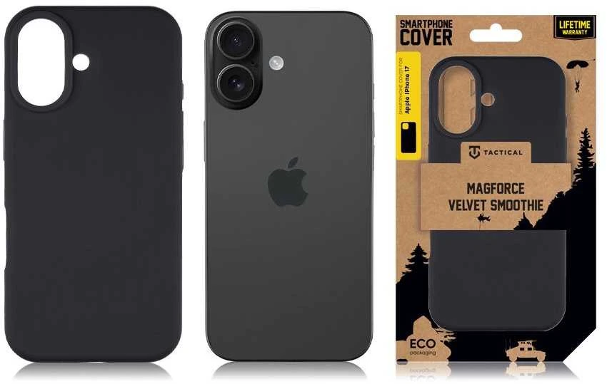 Tactical MagForce Velvet Smoothie dėklas skirtas Apple iPhone 17 Asphalt