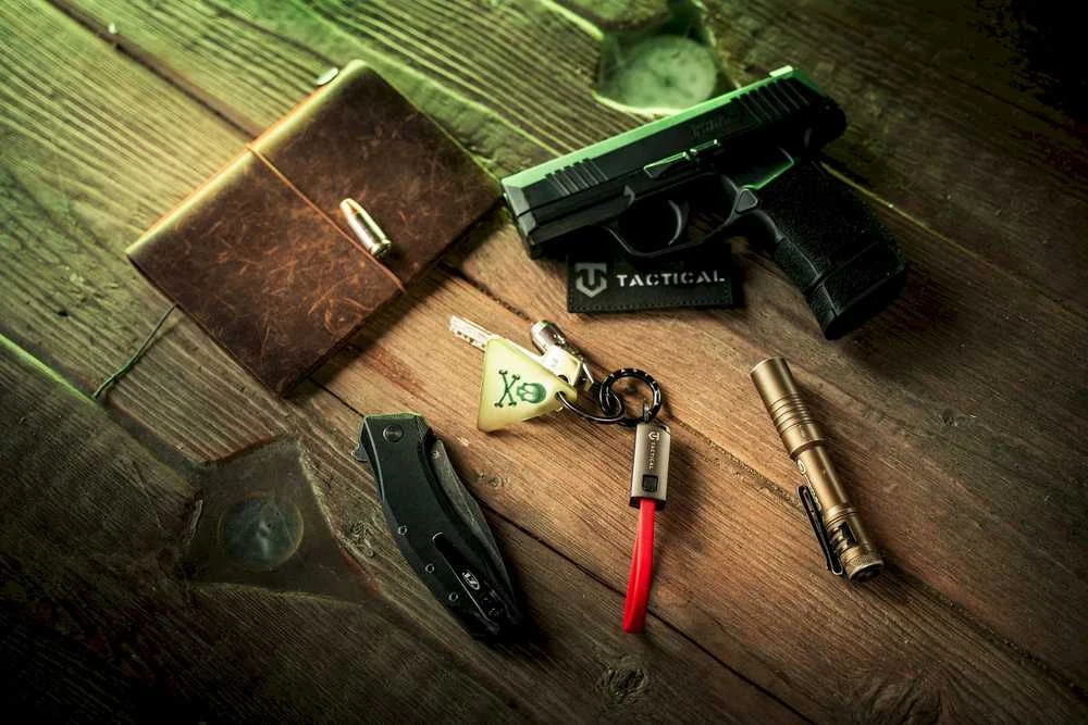 Tactical OODA Loop kabelis USB-C/USB-C raudonos spalvos