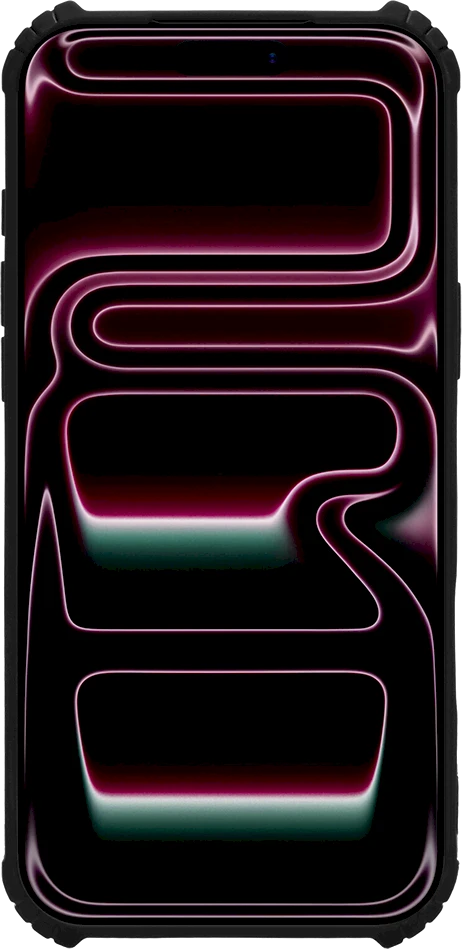 Dėklas Tactical Quantum Stealth Cover for Apple iPhone 17 Pro Max/18 Pro Max Clear/Juodas