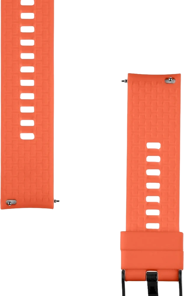 Tactical Quick Release silikoninė apyrankė 20mm oranžinės spalvos