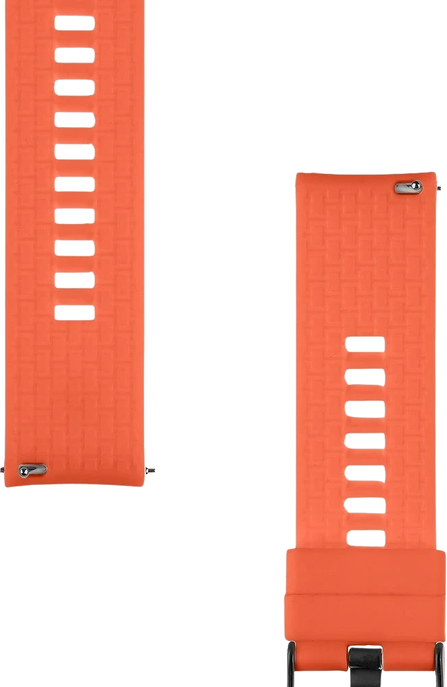 Tactical Quick Release silikoninė apyrankė 22mm oranžinės spalvos