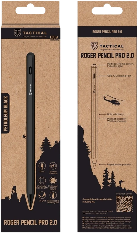 Tactical Roger Pieštukas Pro 2.0 Juodas
