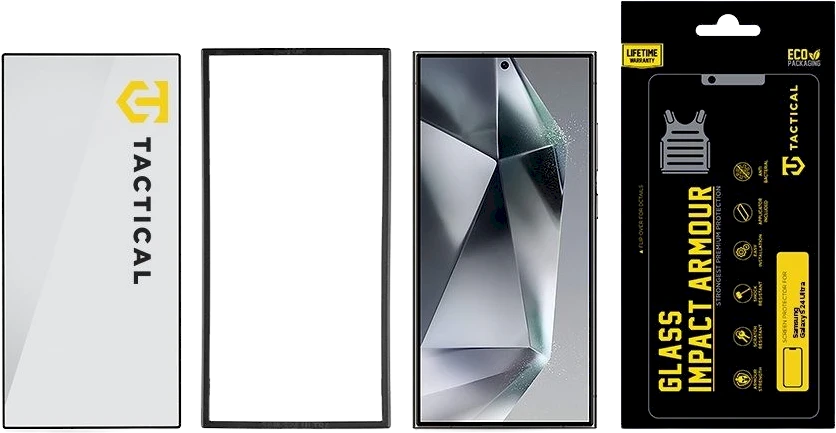 Tactical apsauginis stiklas Impact Armour skirtas Samsung Galaxy S24 Ultra