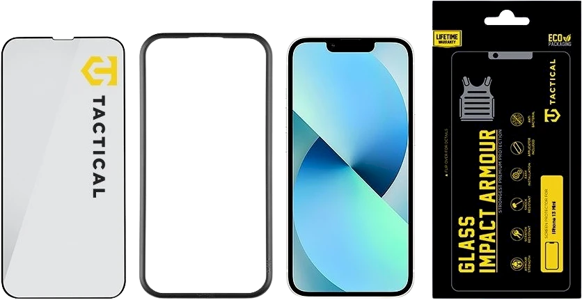 Tactical Apsauginis stiklas Impact Armour skirtas Apple iPhone 13 Mini