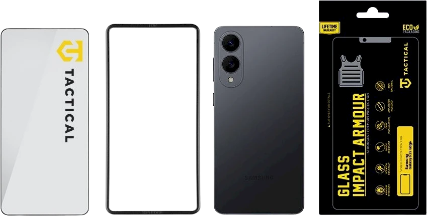 Tactical ekrano apsauga Impact Armour skirta Samsung Galaxy S25 Edge