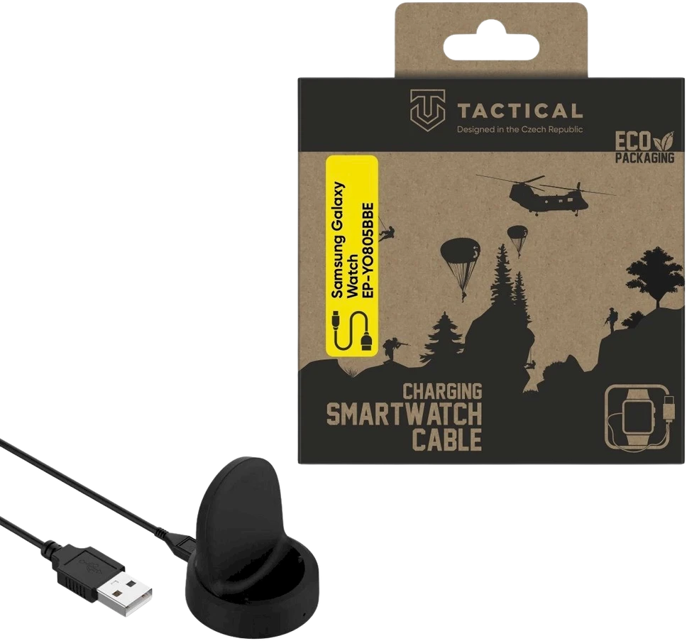 Tactical Taktinis USB stalinis Samsung Galaxy Watch EP-YO805BBE įkroviklis