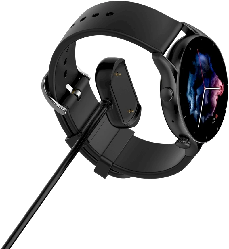 Tactical USB įkrovimo kabelis Amazfit GTR3/GTR3 PRO/GTS3/T-Rex 2