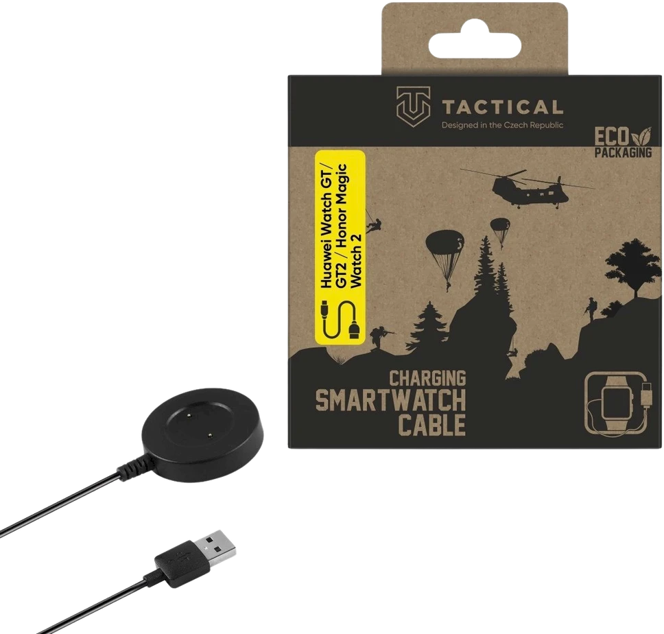 Tactical USB įkrovimo kabelis Huawei Watch GT/ GT2/ Honor Magic Watch 2