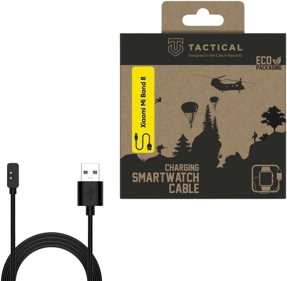 Tactical Taktinis USB įkrovimo laidas, skirtas Xiaomi Mi Band 8