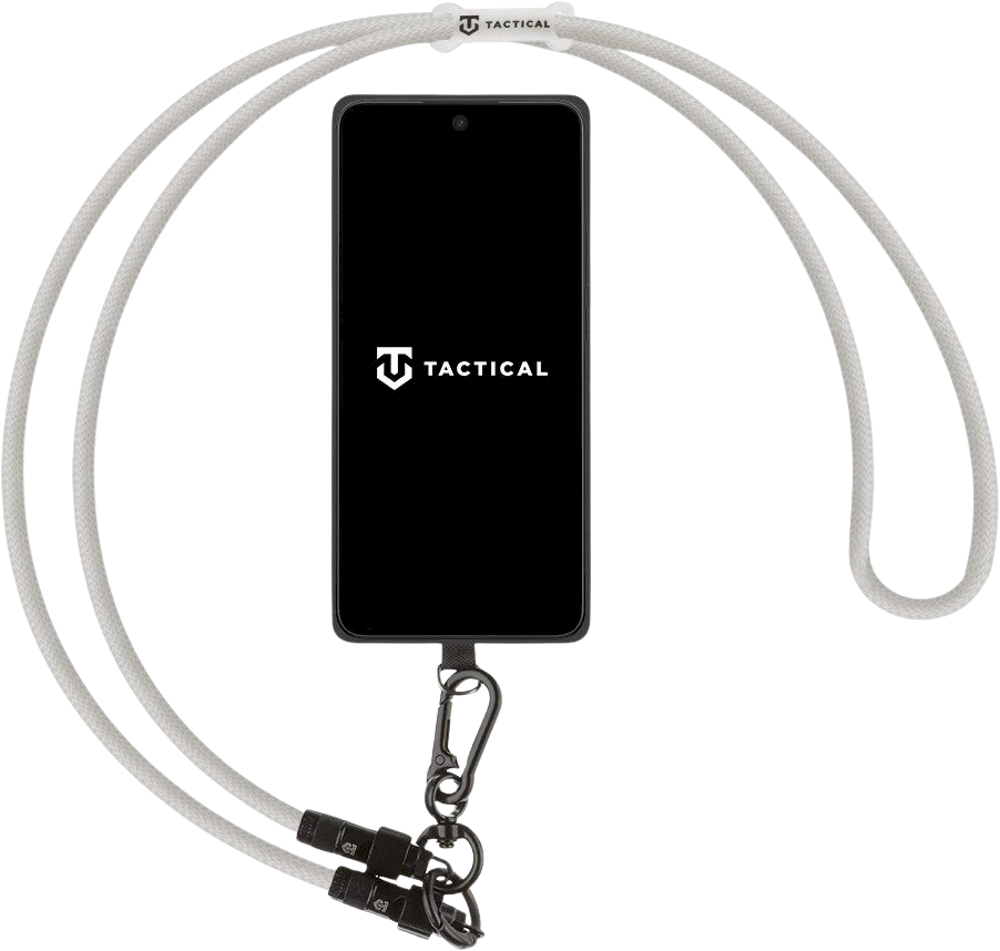Tactical Taktinis laidas „Snake“ USB-C 1,2 m baltos spalvos