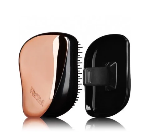 Tangle Teezer Plaukų šukos Compact Styler Classic Gold Juodas